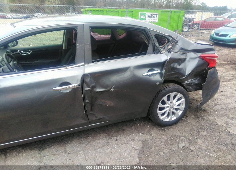 2018 NISSAN SENTRA SV VIN: 3N1AB7AP0JY340309