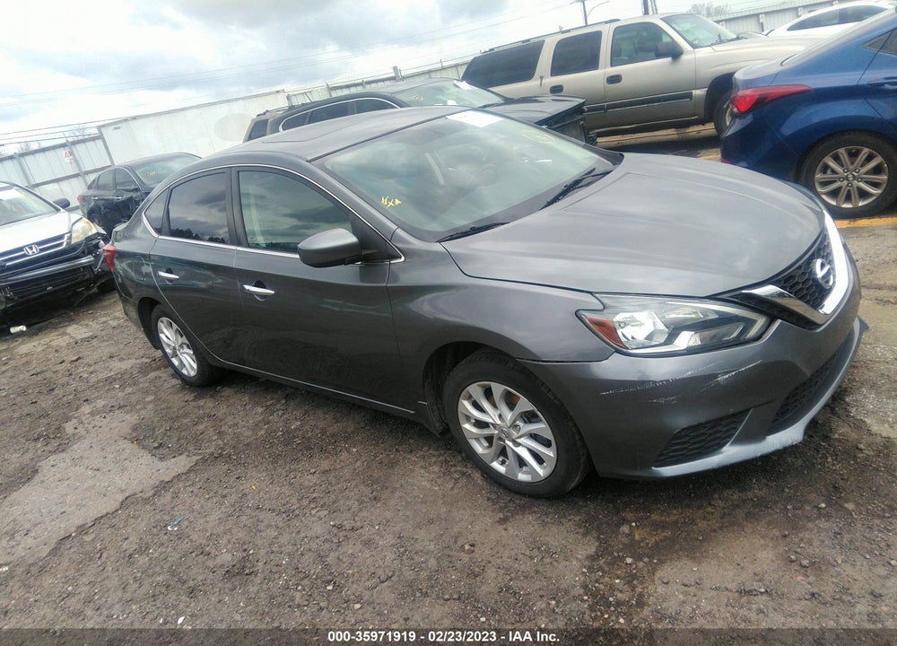 2018 NISSAN SENTRA SV VIN: 3N1AB7AP0JY340309