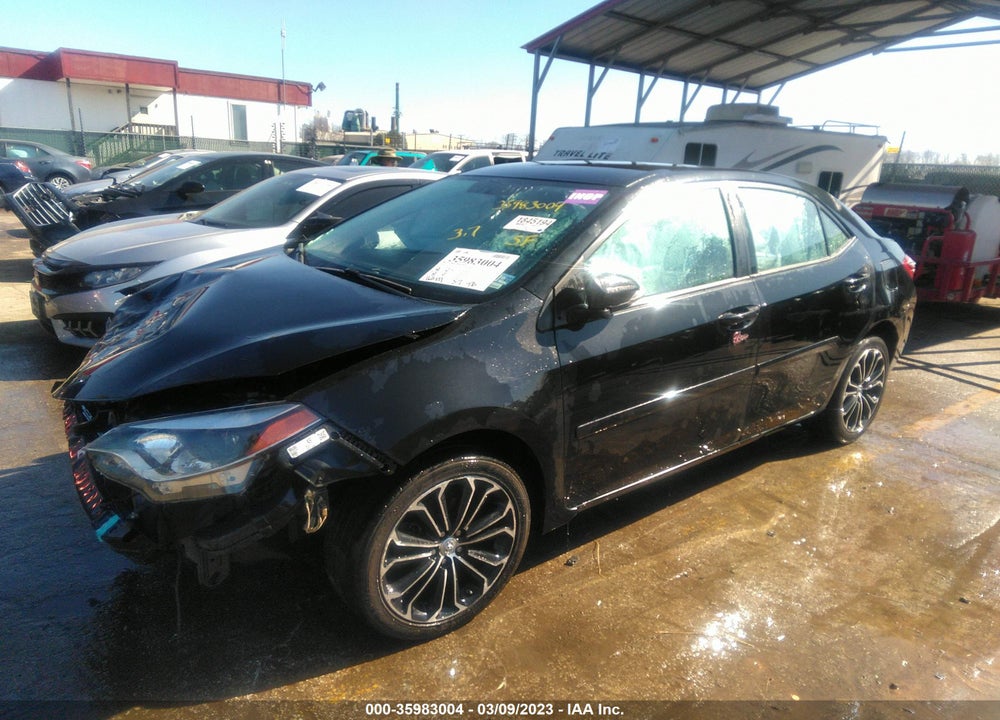 2016 TOYOTA COROLLA S PLUS VIN: 2T1BURHE1GC704130