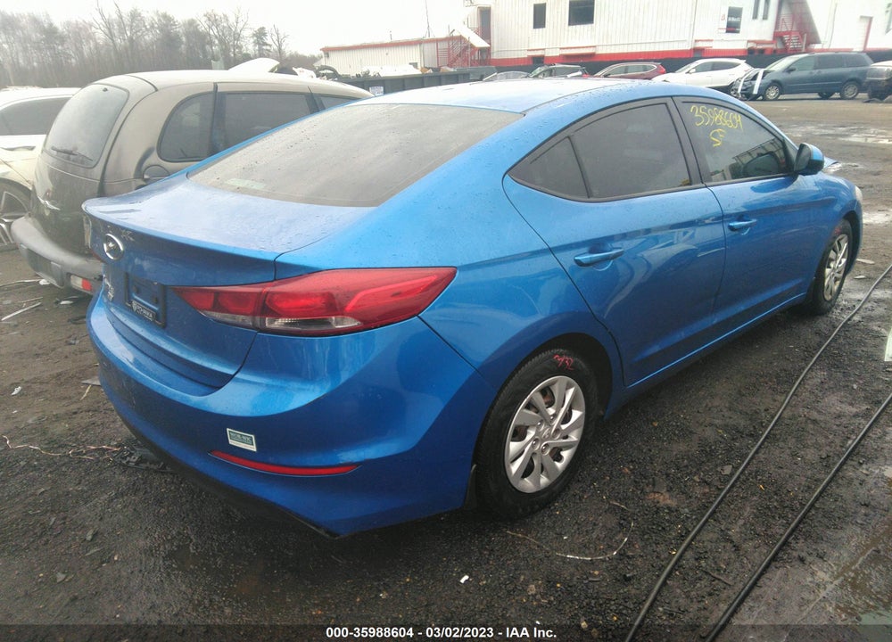2018 HYUNDAI ELANTRA SE VIN: 5NPD74LF0JH227777