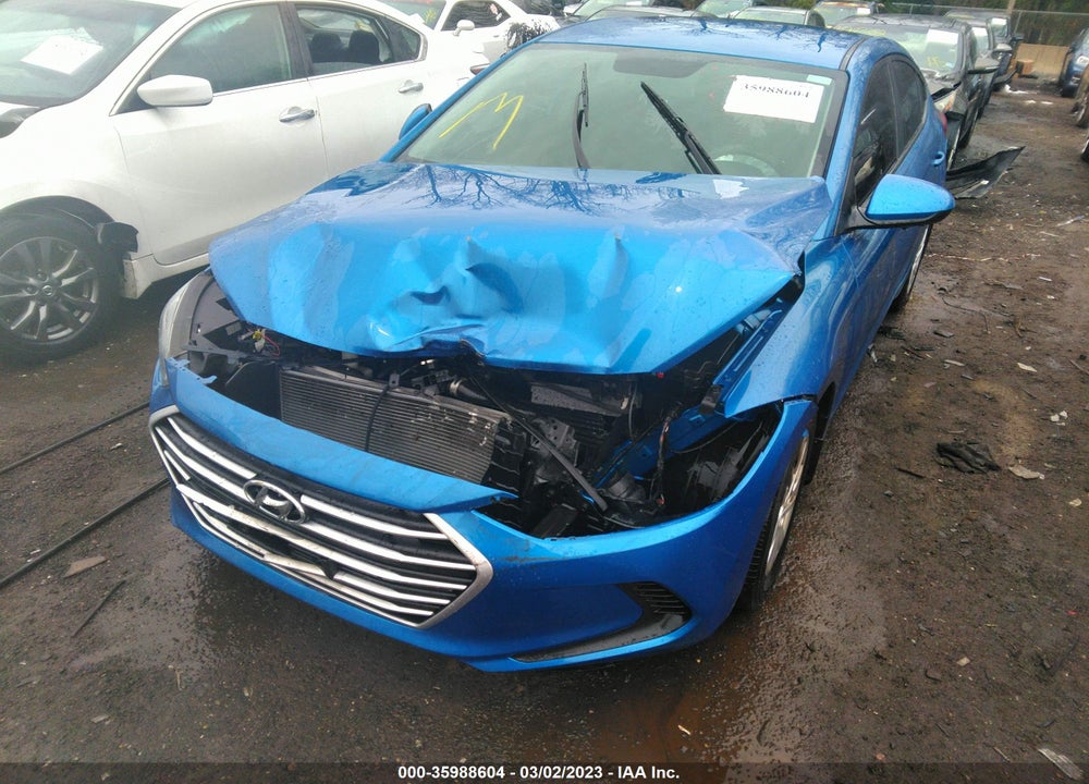 2018 HYUNDAI ELANTRA SE VIN: 5NPD74LF0JH227777