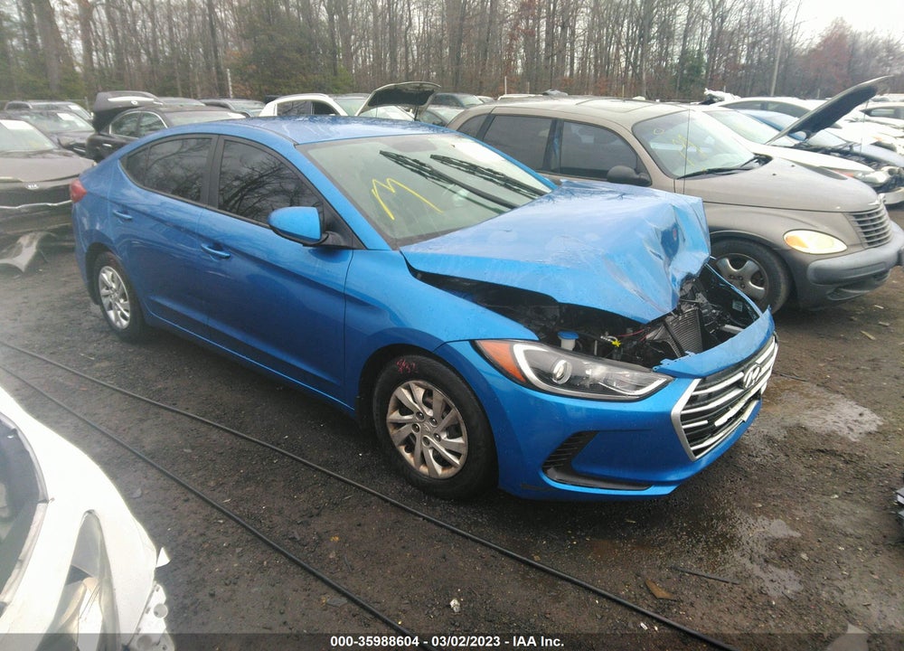 2018 HYUNDAI ELANTRA SE VIN: 5NPD74LF0JH227777