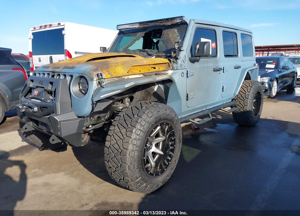 2023 JEEP WRANGLER 4-DOOR RUBICON 4X4 VIN: 1C4JJXFM5PW527771