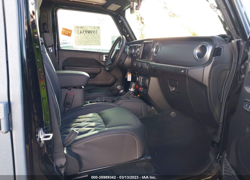 2023 JEEP WRANGLER 4-DOOR RUBICON 4X4 VIN: 1C4JJXFM5PW527771