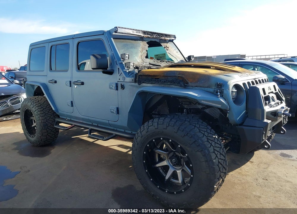 2023 JEEP WRANGLER 4-DOOR RUBICON 4X4 VIN: 1C4JJXFM5PW527771
