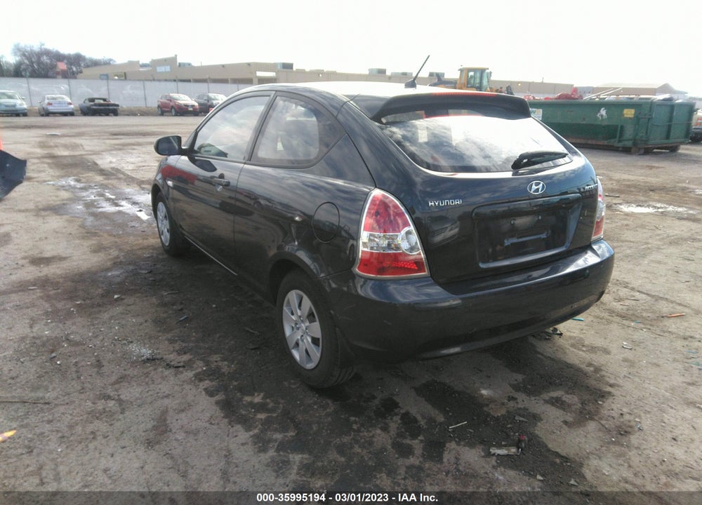 2010 HYUNDAI ACCENT GS VIN: KMHCM3AC2AU160334