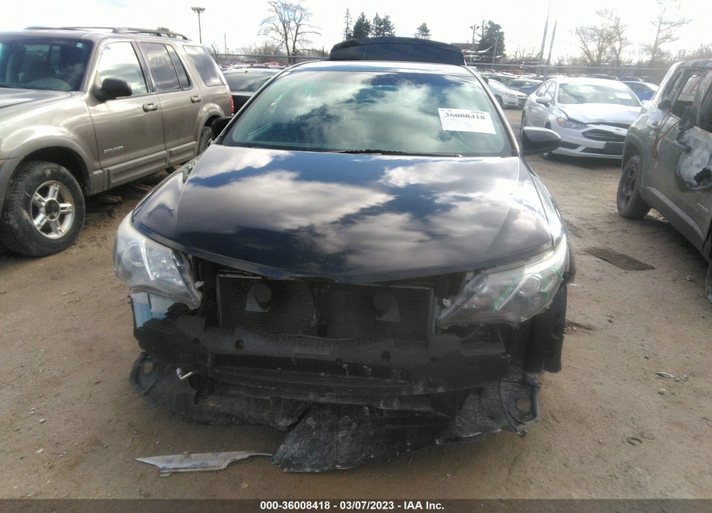 2013 TOYOTA CAMRY SE VIN: 4T1BF1FK8DU218817