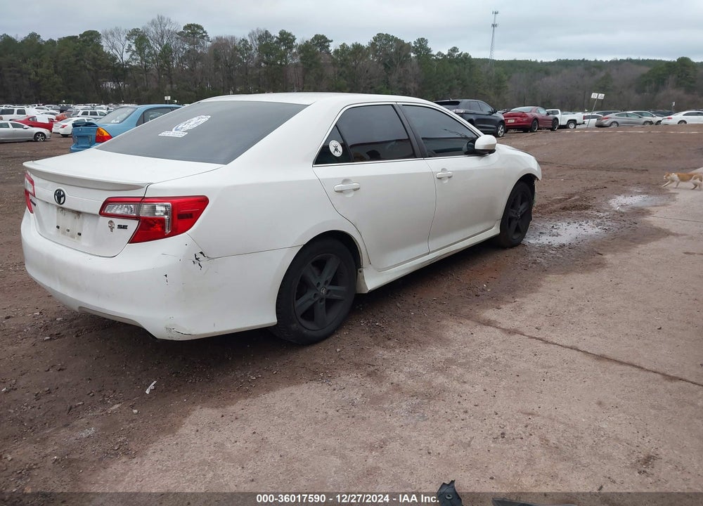 2014 TOYOTA CAMRY SE VIN: 4T1BF1FK4EU363337