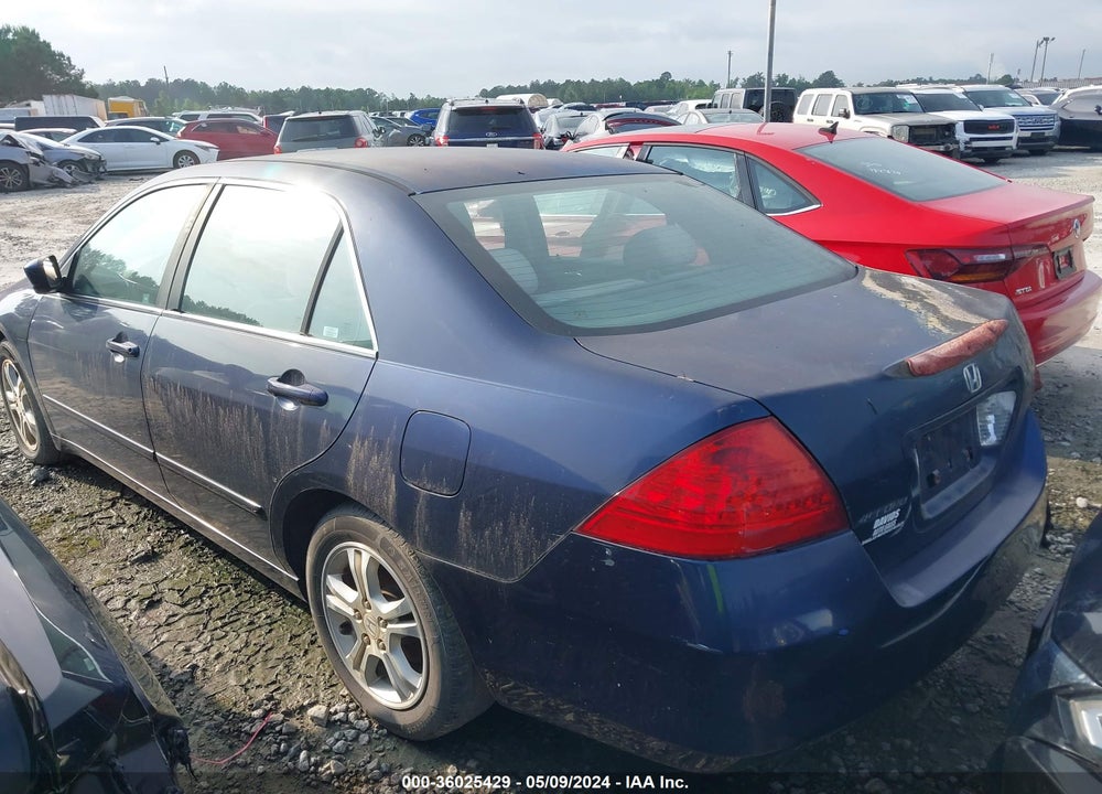 2007 HONDA ACCORD SDN VIN: 1HGCM56707A209070