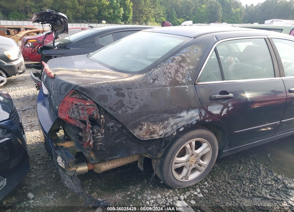 2007 HONDA ACCORD SDN VIN: 1HGCM56707A209070