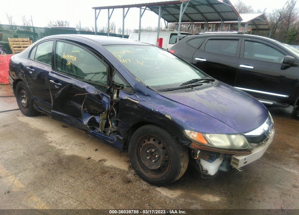 2010 HONDA CIVIC LX VIN: 2HGFA1F56AH564508