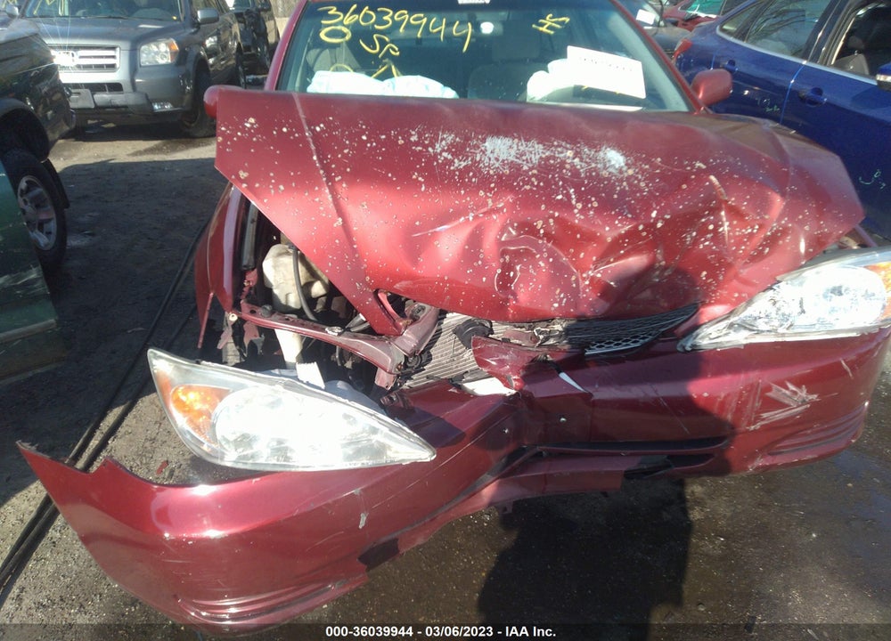 2003 TOYOTA CAMRY LE VIN: 4T1BE32K03U653916