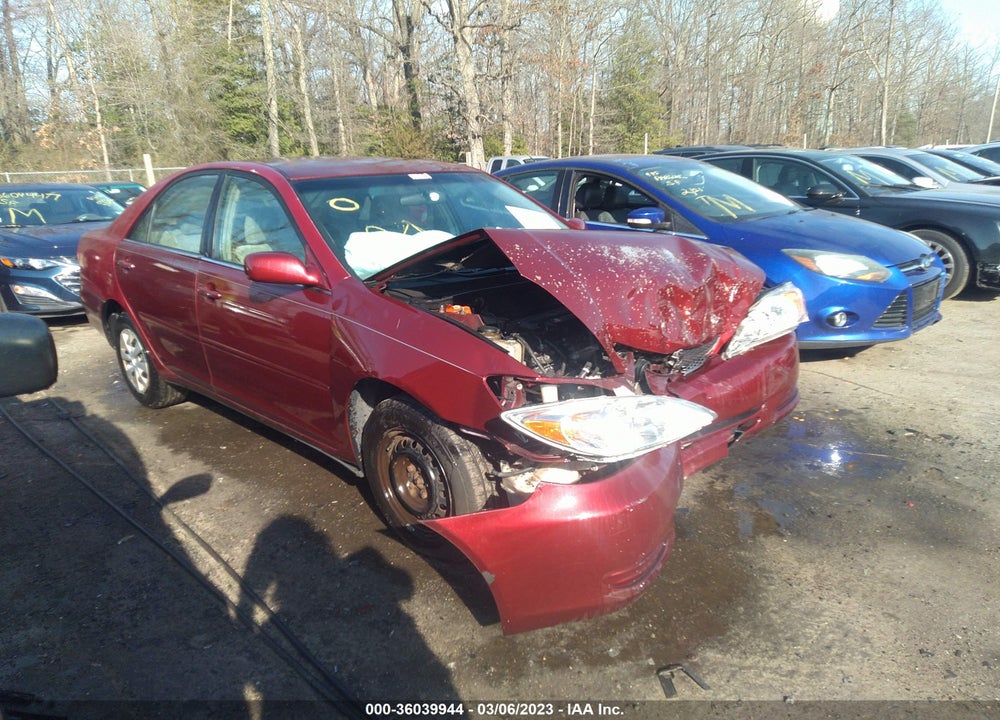 2003 TOYOTA CAMRY LE VIN: 4T1BE32K03U653916