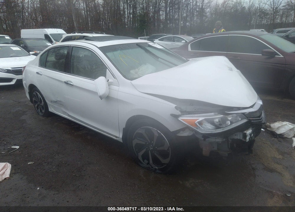 2017 HONDA ACCORD EX-L V6 VIN: 1HGCR3F80HA019754