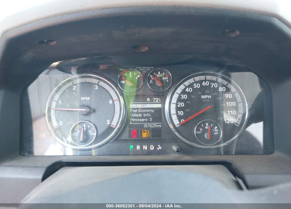 2010 DODGE RAM 2500 VIN: 3D7UT2CL0AG114464
