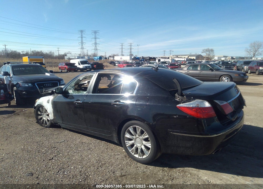 2009 HYUNDAI GENESIS 3.8 VIN: KMHGC46E29U033048