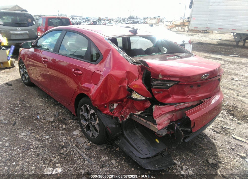2021 KIA FORTE LXS VIN: 3KPF24ADXME412033