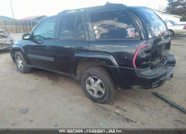 2005 CHEVROLET TRAILBLAZER LS VIN: 1GNDT13SX52362030