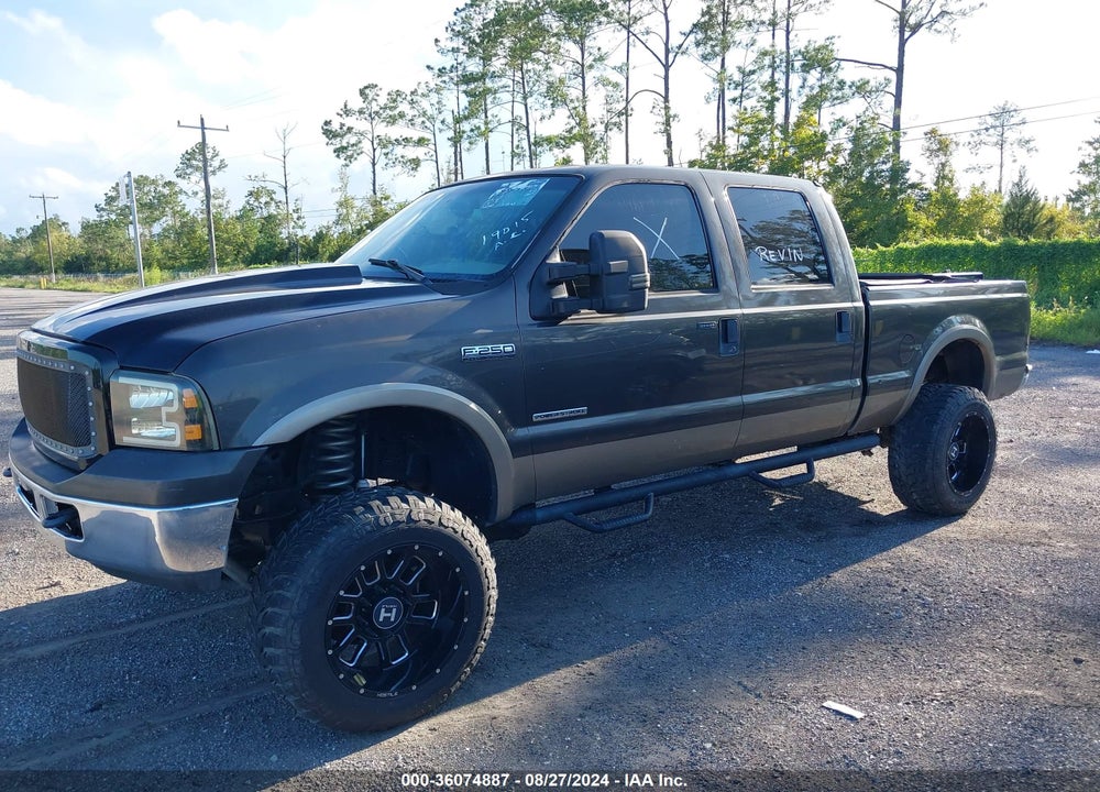 2006 FORD F-250 XLT/LARIAT/XL VIN: 1FTSW20P66EA94476