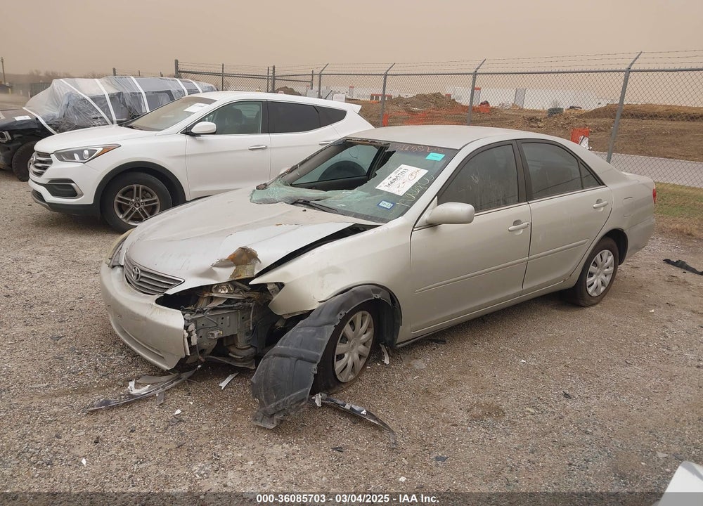 2005 TOYOTA CAMRY VIN: 4T1BE32K65U433201