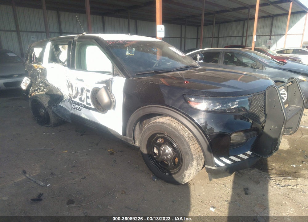 2021 FORD POLICE INTERCEPTOR UTILITY VIN: 1FM5K8AB9MGA19802