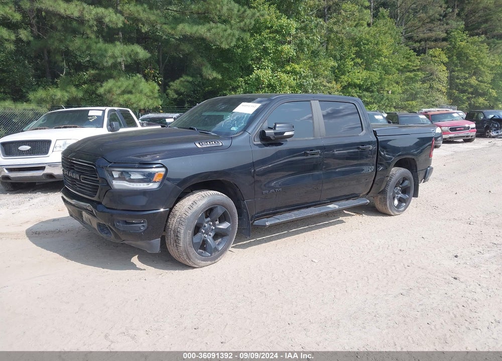 2019 RAM 1500 BIG HORN/LONE STAR VIN: 1C6SRFFTXKN804659