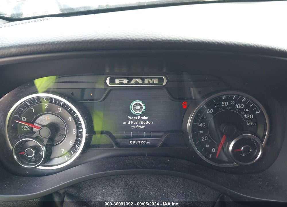 2019 RAM 1500 BIG HORN/LONE STAR VIN: 1C6SRFFTXKN804659