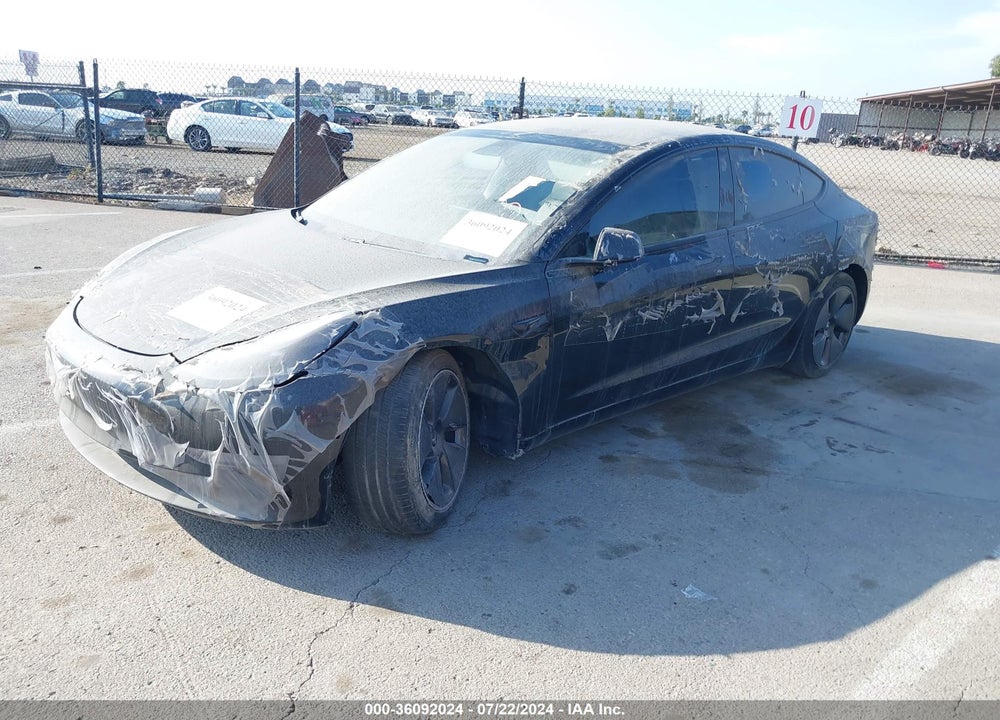 2021 TESLA MODEL 3 LONG RANGE DUAL MOTOR ALL-WHEEL DRIVE VIN: 5YJ3E1EB7MF006870