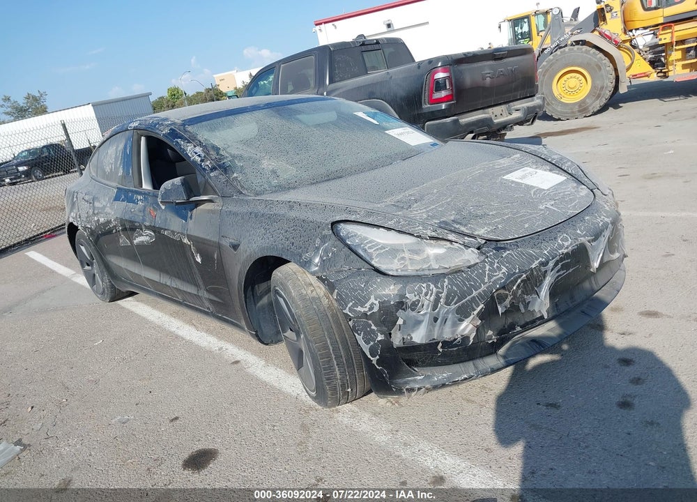 2021 TESLA MODEL 3 LONG RANGE DUAL MOTOR ALL-WHEEL DRIVE VIN: 5YJ3E1EB7MF006870