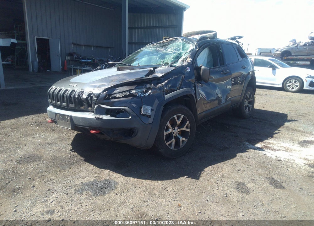 2016 JEEP CHEROKEE TRAILHAWK VIN: 1C4PJMBB4GW123728