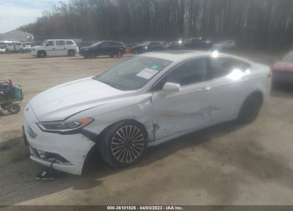 2018 FORD FUSION TITANIUM VIN: 3FA6P0D91JR163360