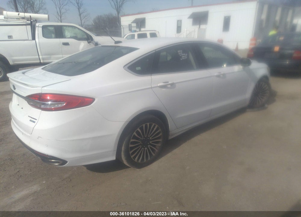 2018 FORD FUSION TITANIUM VIN: 3FA6P0D91JR163360