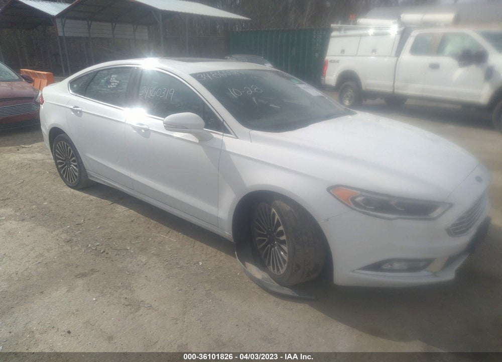 2018 FORD FUSION TITANIUM VIN: 3FA6P0D91JR163360