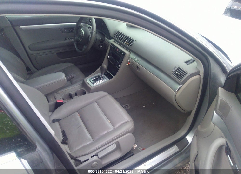 2007 AUDI A4 2.0T VIN: WAUDF78E87A174277