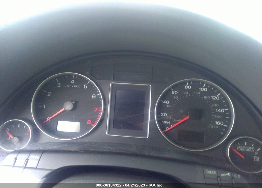 2007 AUDI A4 2.0T VIN: WAUDF78E87A174277