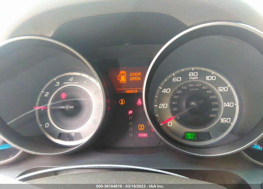 2011 ACURA MDX TECHNOLOGY PACKAGE VIN: 2HNYD2H66BH521325