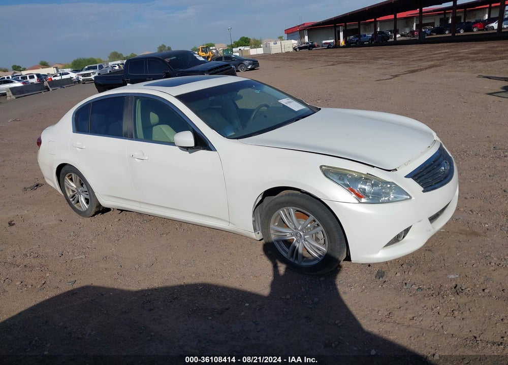 2013 INFINITI G37 JOURNEY VIN: JN1CV6APXDM712739