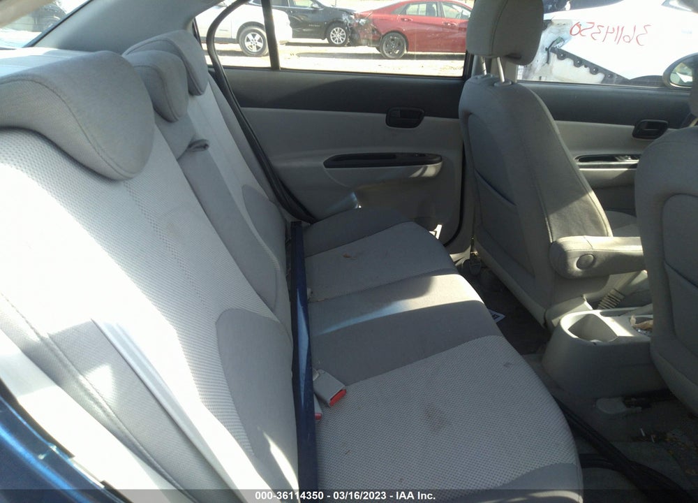 2007 HYUNDAI ACCENT GLS VIN: KMHCN46C07U157128