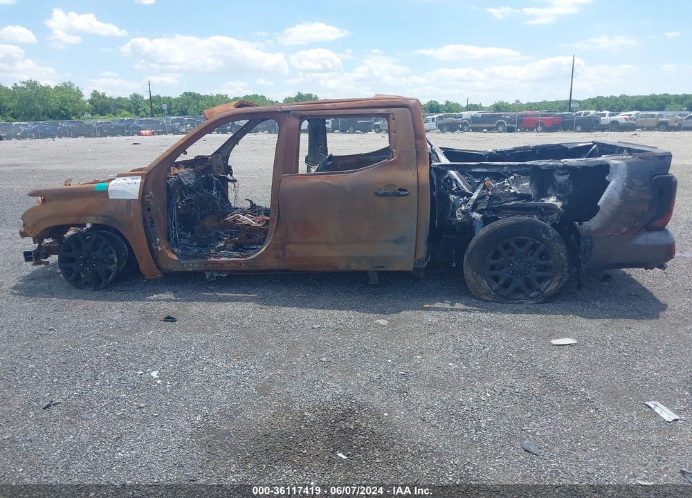 2022 TOYOTA TUNDRA PLATINUM VIN: 5TFNA5DB6NX020621