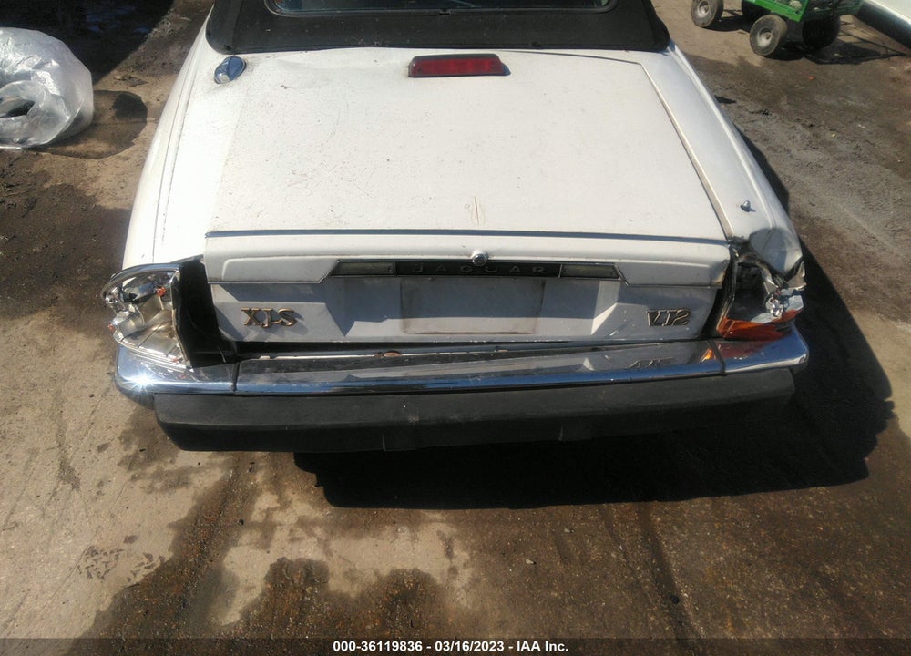1989 JAGUAR XJS VIN: SAJNV4840KC153762