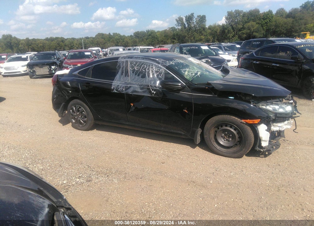 2018 HONDA CIVIC LX VIN: 19XFC2F59JE037816