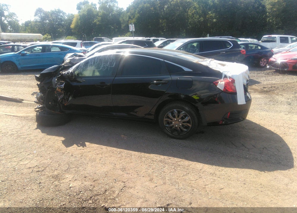 2018 HONDA CIVIC LX VIN: 19XFC2F59JE037816