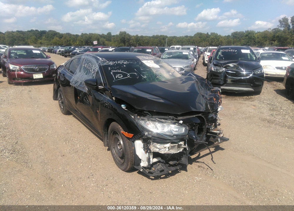 2018 HONDA CIVIC LX VIN: 19XFC2F59JE037816