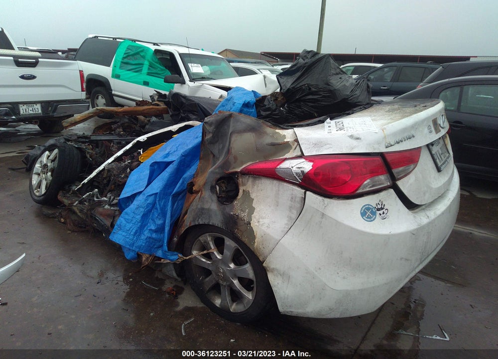 2013 HYUNDAI ELANTRA LIMITED VIN: 5NPDH4AEXDH273810