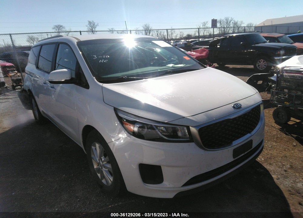 2015 KIA SEDONA LX VIN: KNDMB5C17F6070419