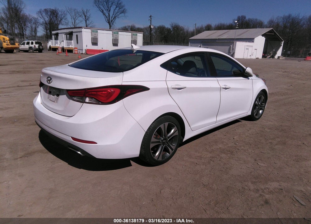 2015 HYUNDAI ELANTRA VIN: KMHDH4AH2FU282449