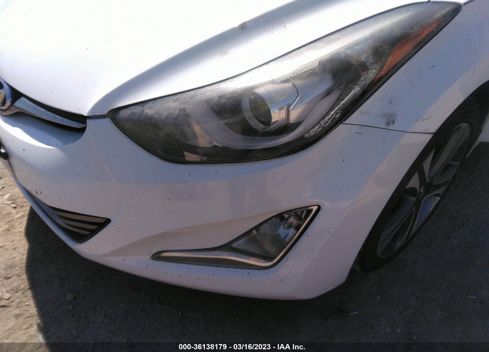 2015 HYUNDAI ELANTRA VIN: KMHDH4AH2FU282449