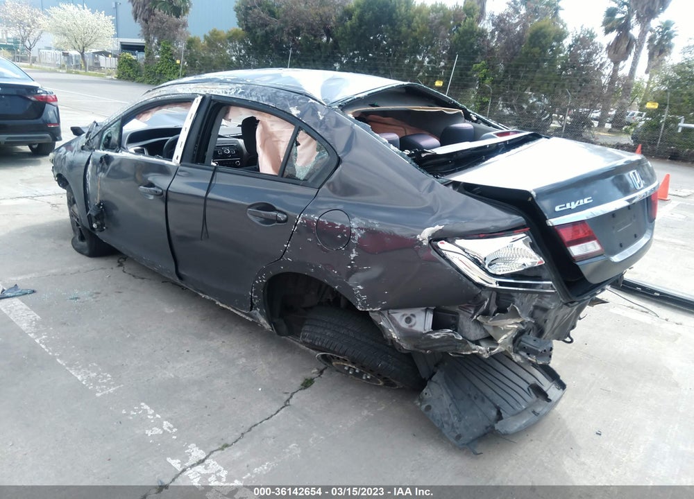 2014 HONDA CIVIC LX VIN: 19XFB2F50EE265292