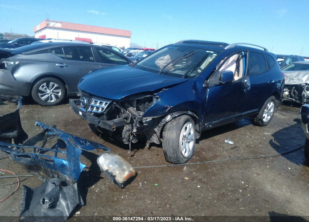 2011 NISSAN ROGUE SV VIN: JN8AS5MT0BW186563