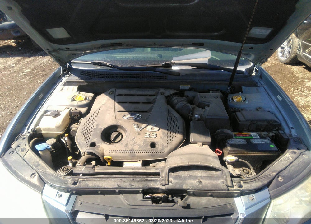 2009 HYUNDAI SONATA LIMITED V6 VIN: 5NPEU46F89H448452